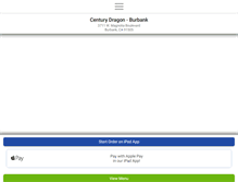 Tablet Screenshot of centurydragonburbank.com
